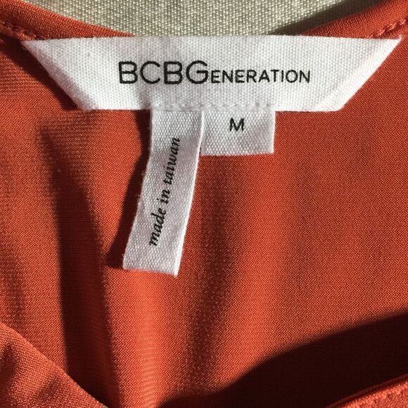 BCBGeneration Trapeze Mini dress open back Sz Med - Picture 5 of 5